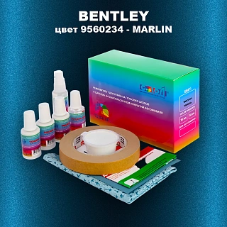 Ремкомплект для ремонта глубоких сколов и царапин BENTLEY, цвет 9560234 - MARLIN