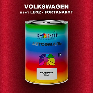 Автомобильная краска VOLKSWAGEN, цвет LB3Z - FORTANAROT