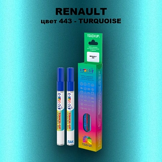 Карандаш-маркер с краской RENAULT, цвет 443 - TURQUOISE