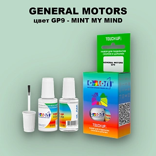 Краска для сколов во флаконе с кисточкой GM, цвет  GP9 - MINTMYMIND
