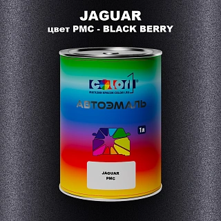 Автомобильная краска JAGUAR, цвет PMC - BLACK BERRY