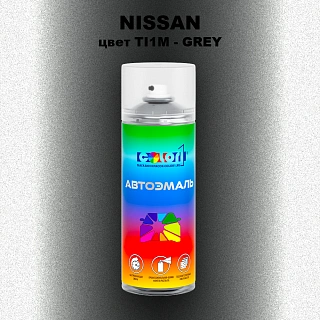 Аэрозольная краска NISSAN, цвет TI1M - GREY