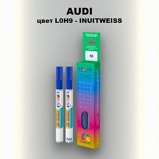 Маркер с краской AUDI, цвет L0H9 - INUITWEISS