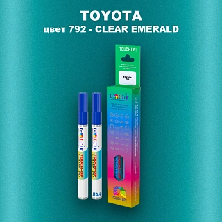 Карандаш-маркер с краской TOYOTA, цвет 792 - CLEAR EMERALD