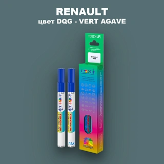 Маркер с краской RENAULT, цвет DQG - VERT AGAVE