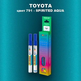 Карандаш-маркер с краской TOYOTA, цвет 791 - SPIRITED AQUA