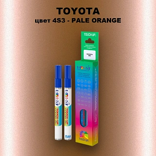 Карандаш-маркер с краской TOYOTA, цвет 4S3 - PALE ORANGE