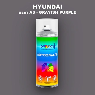 Аэрозольная краска HYUNDAI, цвет AS - GRAYISH PURPLE
