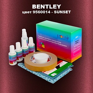 Ремкомплект для ремонта глубоких сколов и царапин BENTLEY, цвет 9560014 - SUNSET