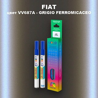 Маркер с краской FIAT, цвет VV687A - GRIGIO FERROMICACEO