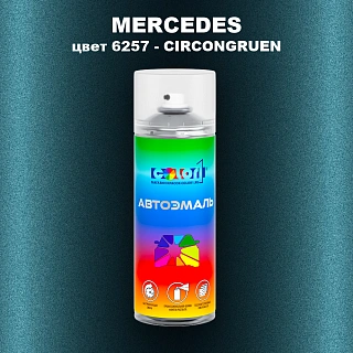 Аэрозольная краска MERCEDES, цвет 6257 - CIRCONGRUEN