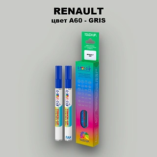 Карандаш-маркер с краской RENAULT, цвет A60 - GRIS