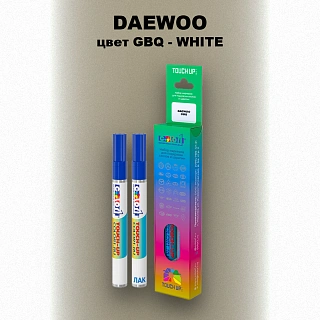 Маркер с краской DAEWOO, цвет GBQ - WHITE