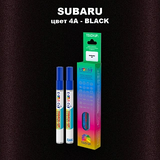 Маркер с краской SUBARU, цвет 4A - BLACK
