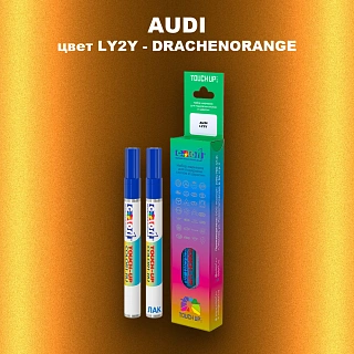 Маркер с краской AUDI, цвет LY2Y - DRACHENORANGE