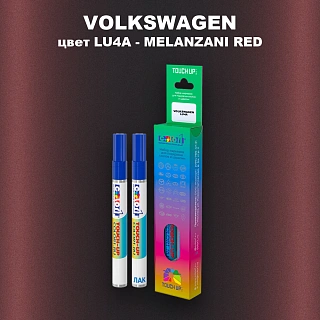 Маркер с краской VOLKSWAGEN, цвет LU4A - MELANZANI RED