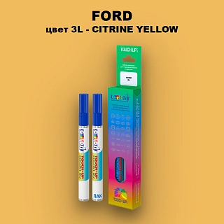 Маркер с краской FORD, цвет 3L - CITRINE YELLOW