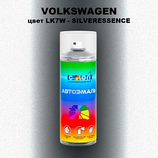 Аэрозольная краска VOLKSWAGEN, цвет LK7W - SILVERESSENCE