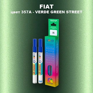 Маркер с краской FIAT, цвет 357A - VERDE GREEN STREET