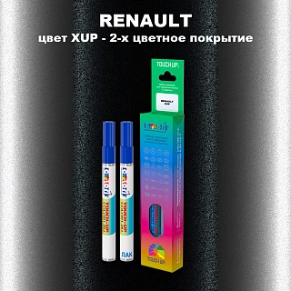 Маркер с краской RENAULT, цвет XUP - 2-х цветное покрытие