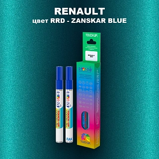 Маркер с краской RENAULT, цвет RRD - ZANSKAR BLUE
