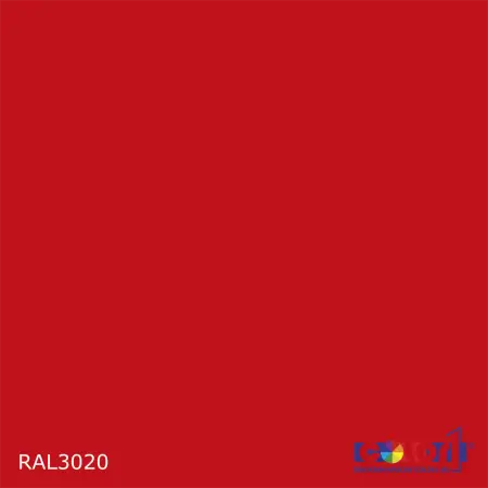 Краска цвет RAL3020, 1кг