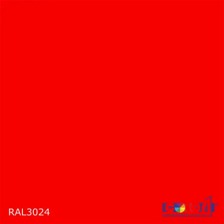 Краска цвет RAL3024, 1кг