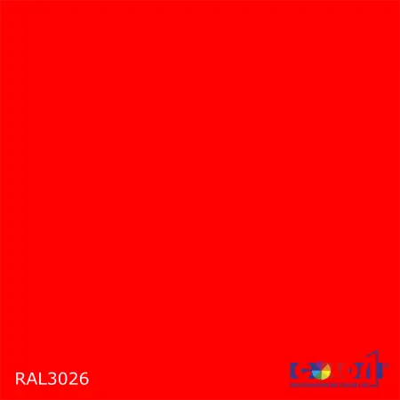 Краска цвет RAL3026, 1кг