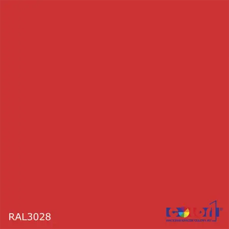Краска цвет RAL3028, 1кг