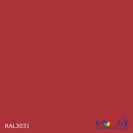 Краска цвет RAL3031, 1кг