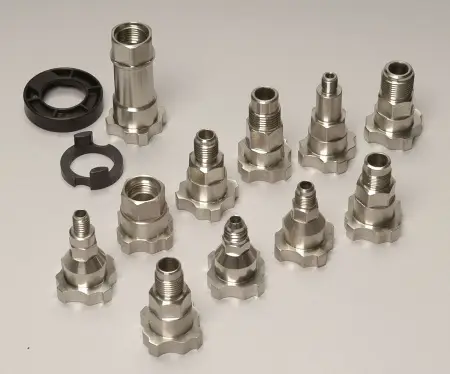 3М Переходник к окрасочным пистолетам Air Gunsa (Anest Iwata Group) AZ3, AZ3HTE; Kremlin M21G; Walther Pilot; Eminent E13, Sata QCC 2000, 3000, Тип 40