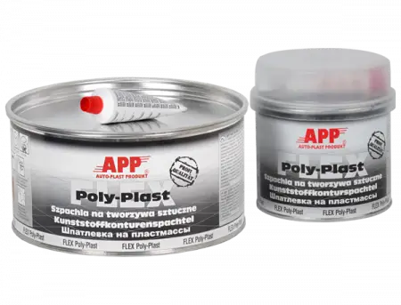 Шпатлевка на пластмассы FLEX Poly-Plast Kunstoff-Konturspachtel, 0,60 кг