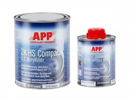 Отвердитель для двухкомпонентных акриловых грунтовок 2K HS Compact 5:1 Acrylfiller, 0,17л