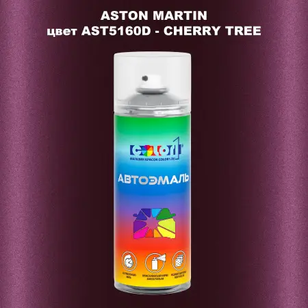 Аэрозольная краска ASTON MARTIN, цвет AST5160D - CHERRY TREE