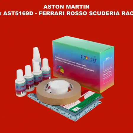 Ремкомплект для ремонта глубоких сколов и царапин ASTON MARTIN, цветAST5169D - FERRARI ROSSO SCUDERIA RACING