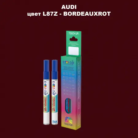 Маркер с краской AUDI, цвет L87Z - BORDEAUXROT