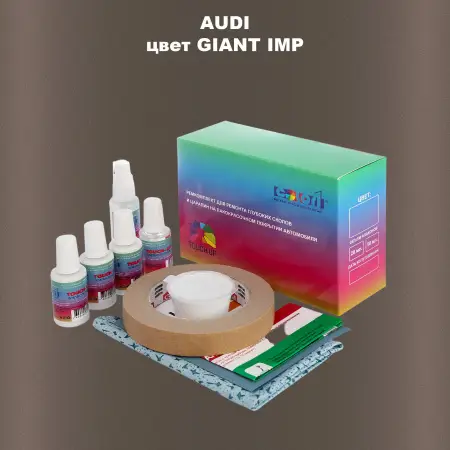Ремкомплект для ремонта глубоких сколов и царапин AUDI, цвет - GIANT IMP