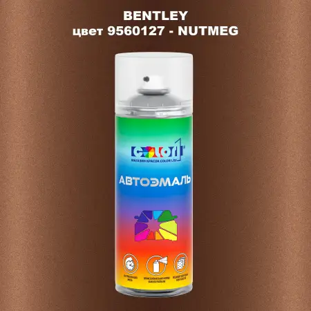 Аэрозольная краска BENTLEY, цвет 9560127 - NUTMEG