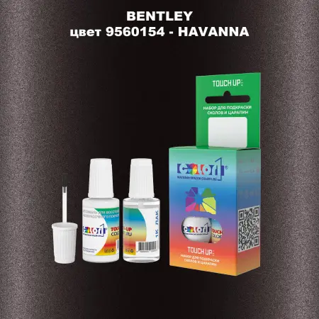 Краска для сколов во флаконе с кисточкой BENTLEY, цвет 9560154 - HAVANNA