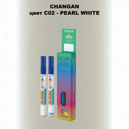 Маркер с краской CHANGAN, цвет C02 - PEARL WHITE