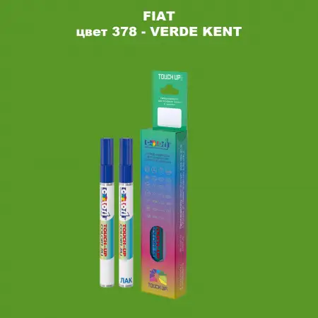 Маркер с краской FIAT, цвет 378 - VERDE KENT