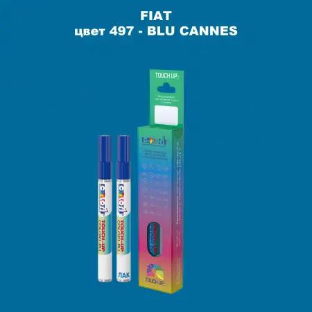 Маркер с краской FIAT, цвет 497 - BLU CANNES