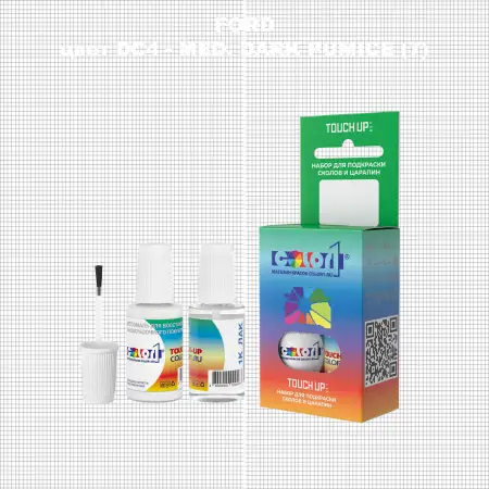 Краска для сколов во флаконе с кисточкой FORD, цвет DC4 - MED. DARK PUMICE (7)