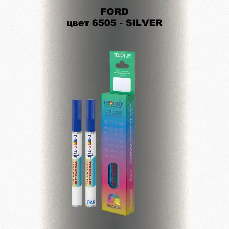 Маркер с краской FORD, цвет 6505 - SILVER