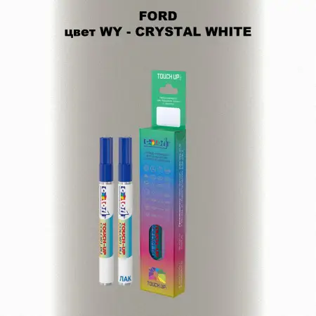 Маркер с краской FORD, цвет WY - CRYSTAL WHITE