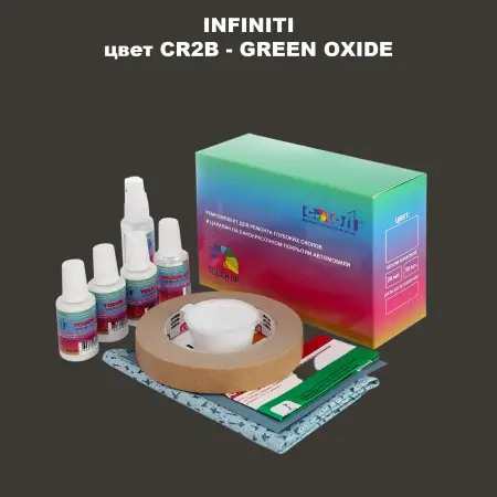 Ремкомплект для ремонта глубоких сколов и царапин INFINITI, цвет CR2B - GREEN OXIDE