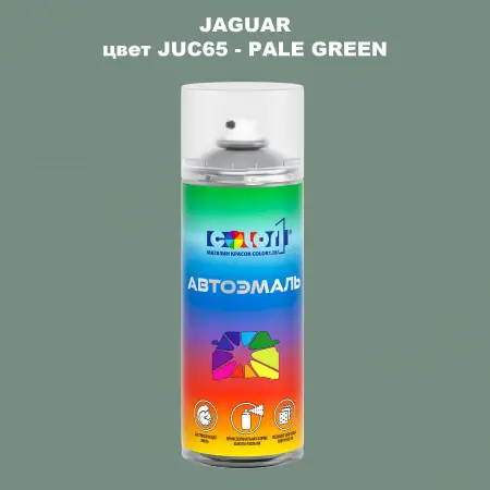 Аэрозольная краска JAGUAR, цвет JUC65 - PALE GREEN