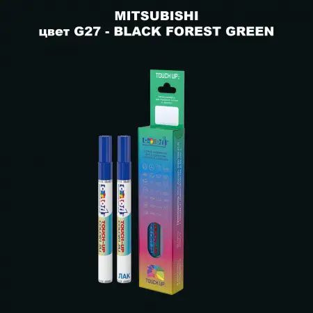Карандаш-маркер с краской MITSUBISHI, цвет G27 - BLACK FOREST GREEN