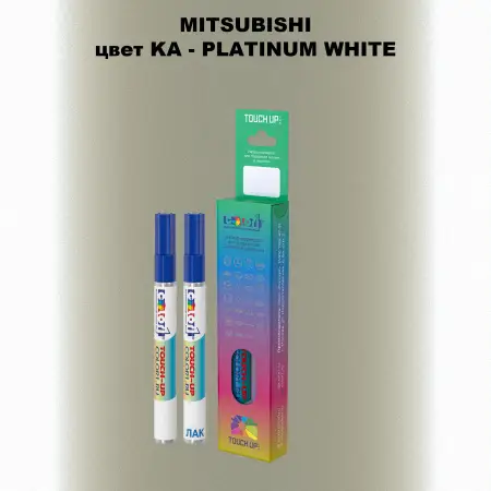 Карандаш-маркер с краской MITSUBISHI, цвет KA - PLATINUM WHITE