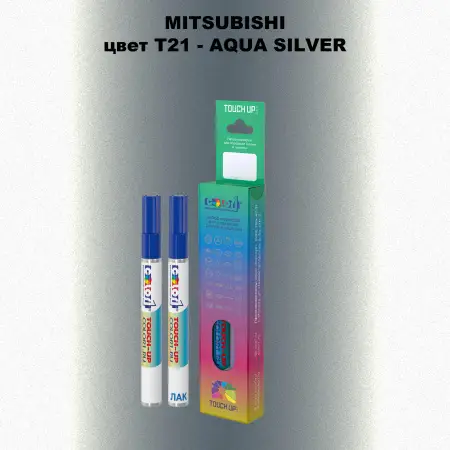 Карандаш-маркер с краской MITSUBISHI, цвет T21 - AQUA SILVER